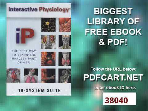 Adam Interactive Physiology 10 System Suite 8